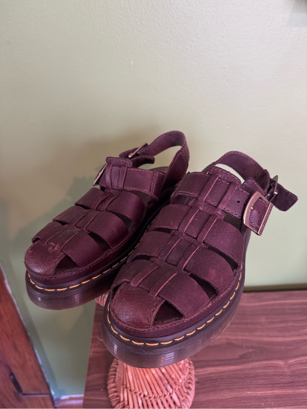Dr Martens WRENLIE GRIZZLY
LEATHER FISHERMAN SANDALS